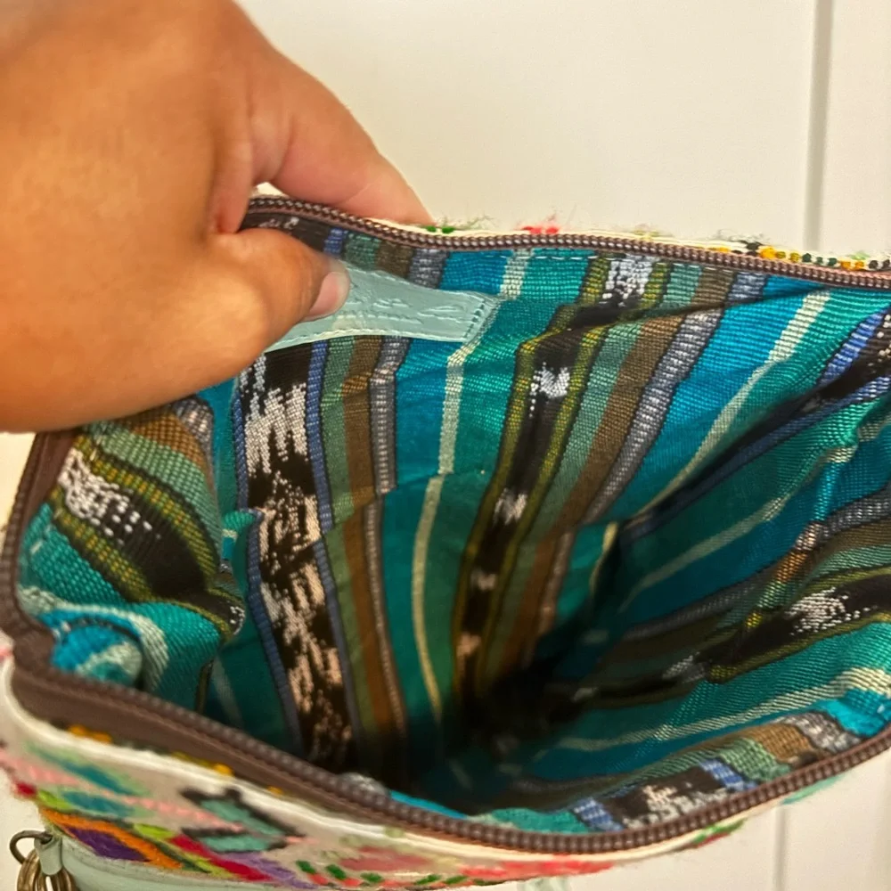 Colorful Geometric Patterned Women Bag - Picture 5 of 5